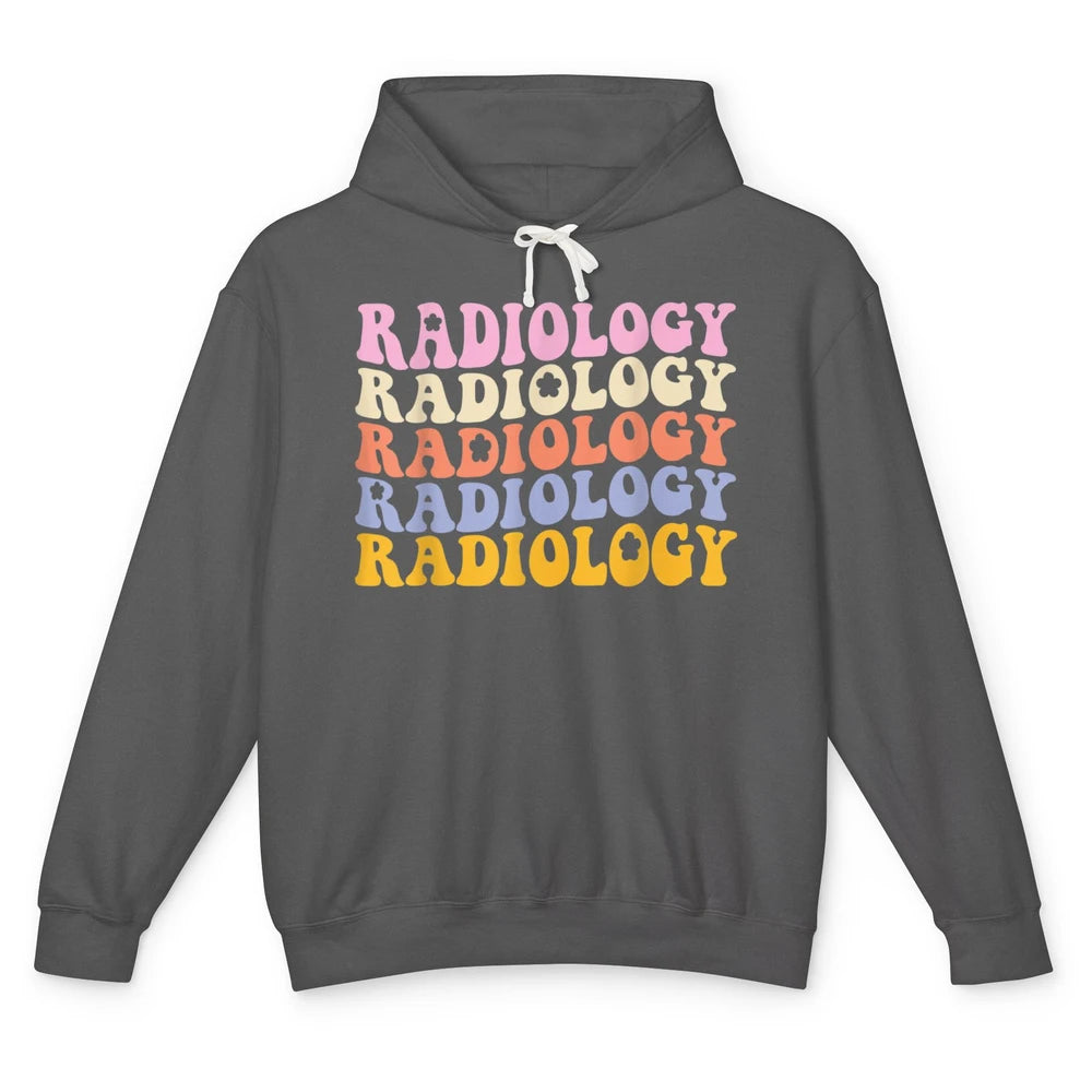 Groovy Radiology Life Radiologist Rad Tech Technologist Boho Unisex Lightweight Hoodie