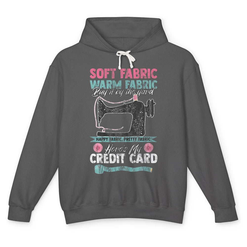 Soft Fabric By The Yard Sewing Machine Quilting Crafting Unisex Lightweight Hoodie