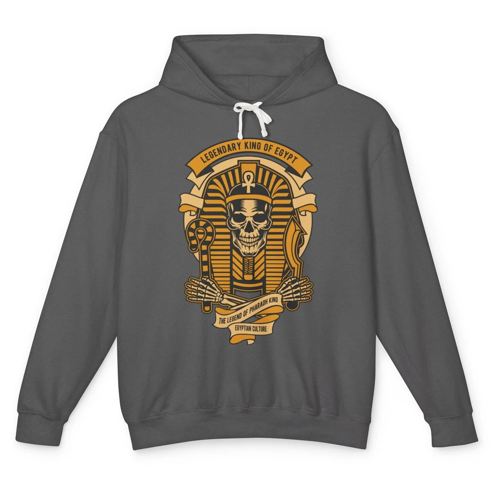 Ancient Egyptian Pyramid Golden King Tut Pharaoh Tutankhamun Unisex Lightweight Hoodie