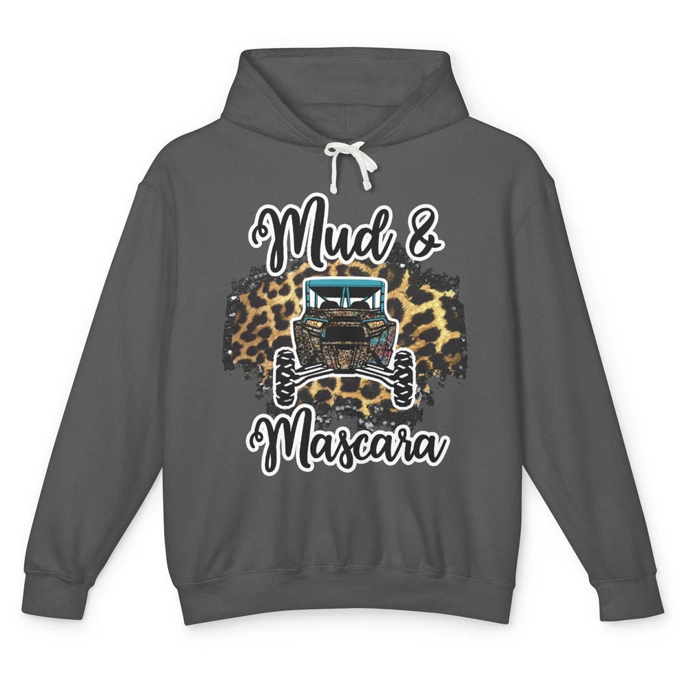 Mud and Mascara Leopard ATV Rider UTV Off-roading SXS Life Unisex Lightweight Hoodie