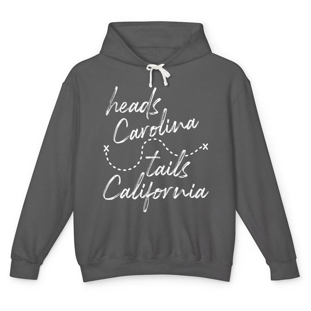 Retro 90s Heads Carolina Tail California Beach Summer Travel Unisex Lightweight Hoodie