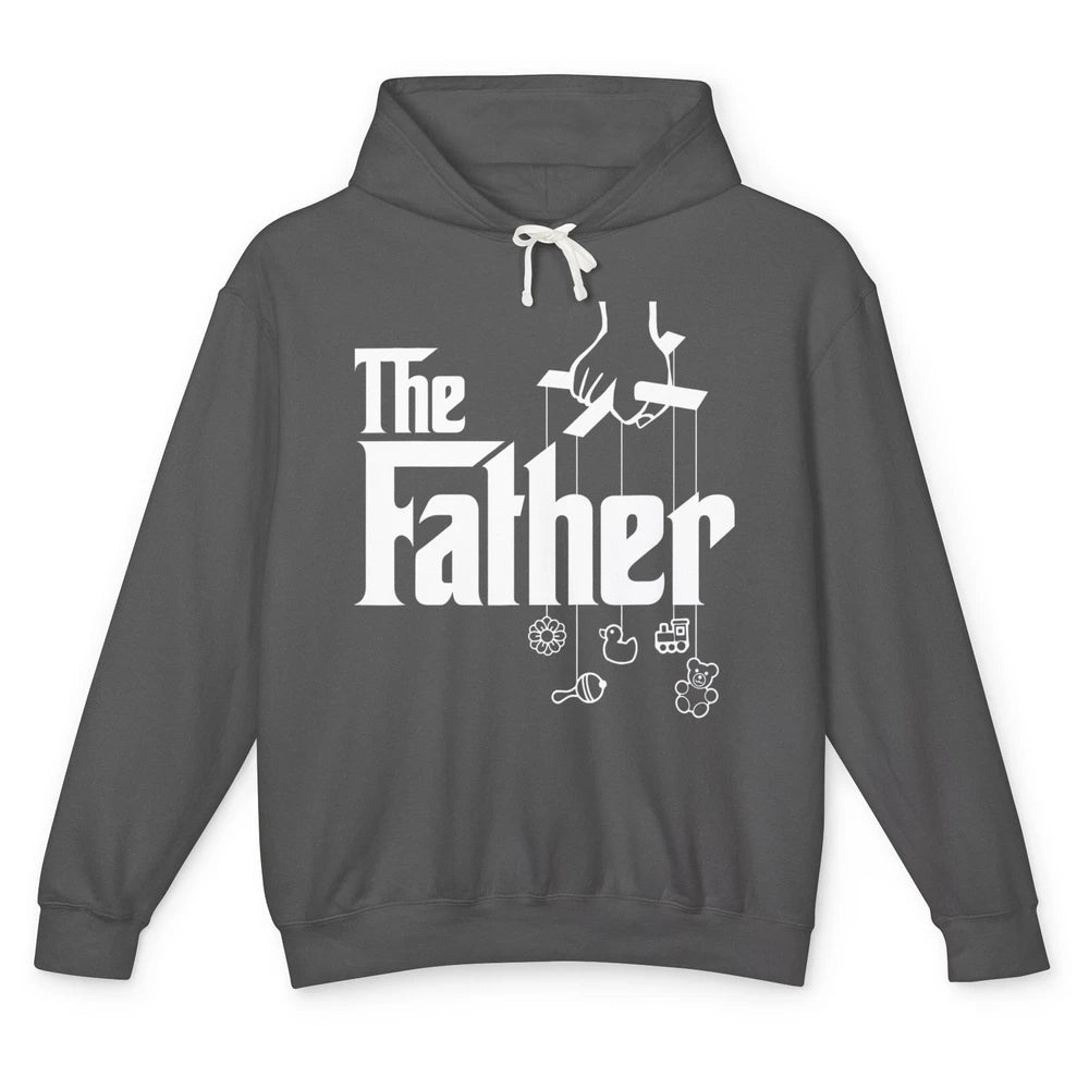 Funny The Father Day Vintage Men Dad Best Daddy Retro Humor Unisex Lightweight Hoodie