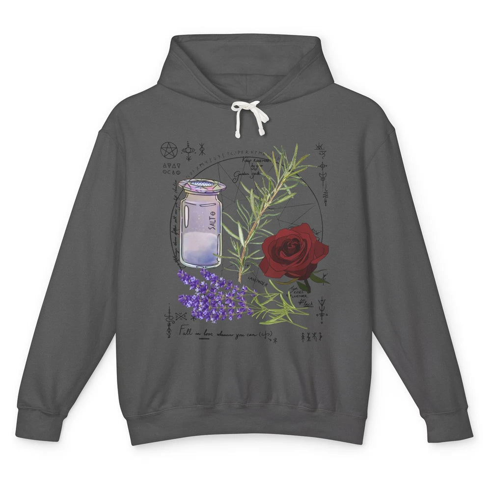 Practical Magic Gardening Card Gardeners Plant Lovers Gift Unisex Lightweight Hoodie