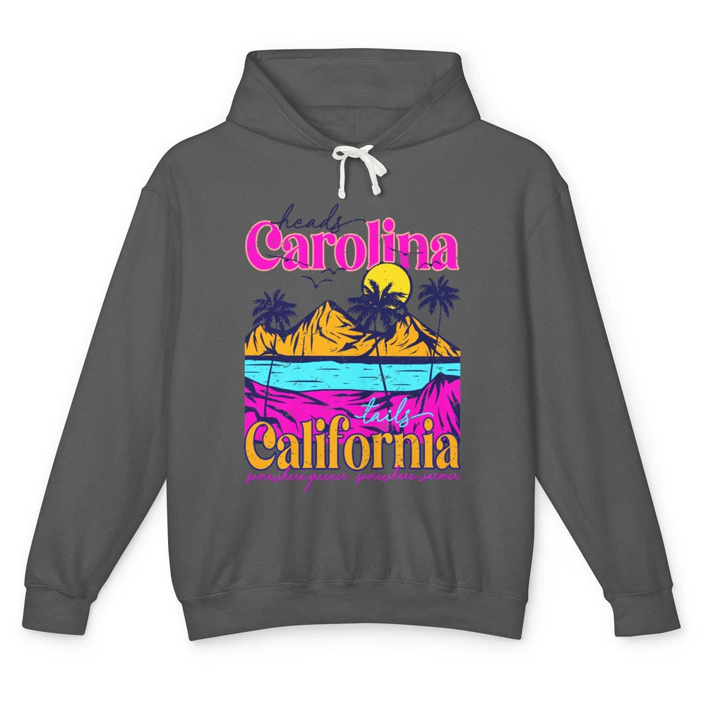 Heads Carolina Tail California Western Summer Beach Paradise Unisex Lightweight Hoodie