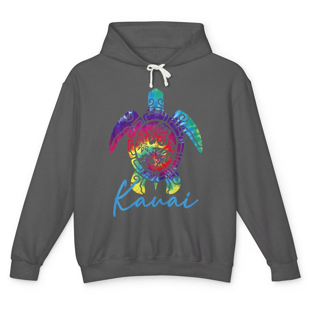 Cute Hawaiian Sea Turtle Kauai Hawaii Island Vacation Beach Unisex Lightweight Hoodie