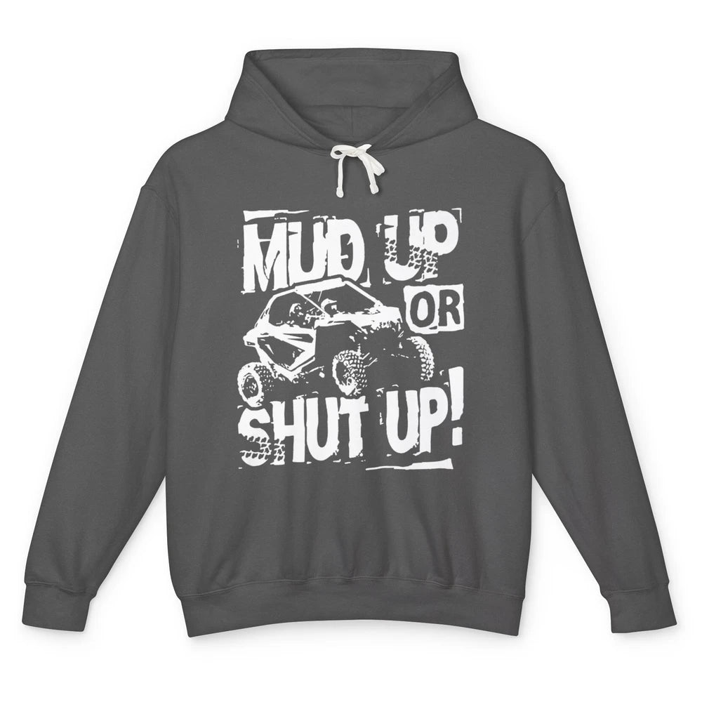 Retro UTV SXS Rider Mud Up ATV Offroad Riding SXS Rider Life Unisex Lightweight Hoodie