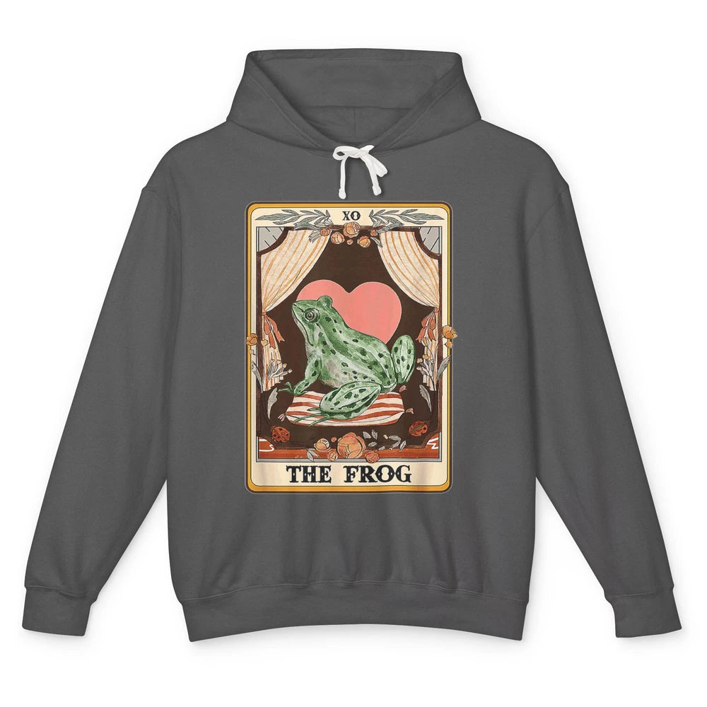 The Ginger Tarot Card Ginger Tabby Cat Ginger Cat Halloween Unisex Lightweight Hoodie