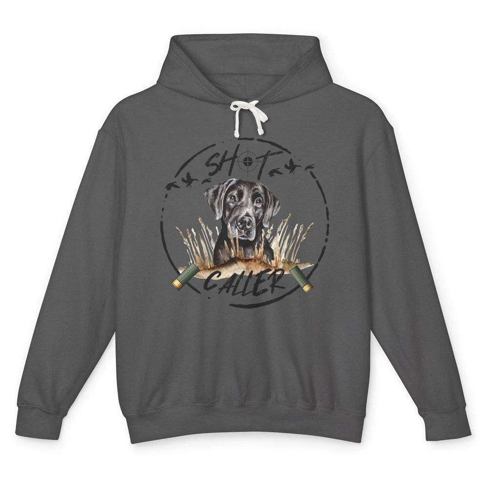 Shot Caller Duck Hunting Duck Hunter Gift Hunting Dog Unisex Lightweight Hoodie