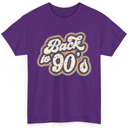 Vintage Made In The 90's Back To 90s Born Birthday Day Gift Classic Unisex T-Shirt