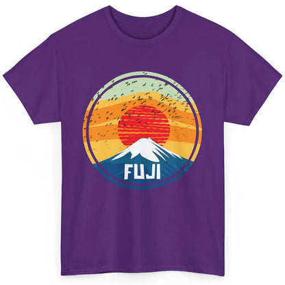 Vintage Sunset Mount Fuji The Highest Mountain In Japan Classic Unisex T-Shirt