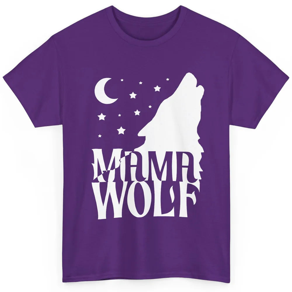 Wolf Pack Wolf Family Mama Wolf Matching Family Outfit Classic Unisex T-Shirt