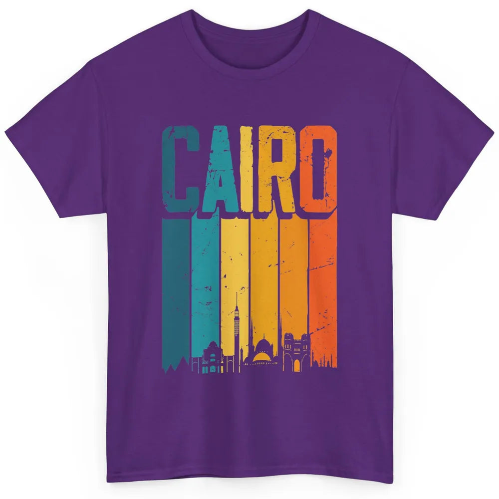 Ancient Pyramids Mystery Cairo Egypt Egyptian Sunset Skyline Classic Unisex T-Shirt