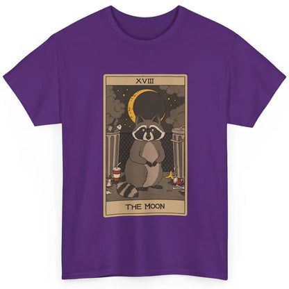 The Moon Raccoon Tarot Card Vintage Opossum Trashed Panda Classic Unisex T-Shirt