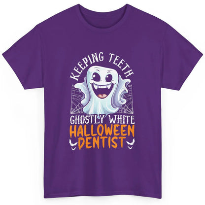 Dental Boo Crew Halloween Spooky Season Ghost Dentist Tooth Classic Unisex T-Shirt