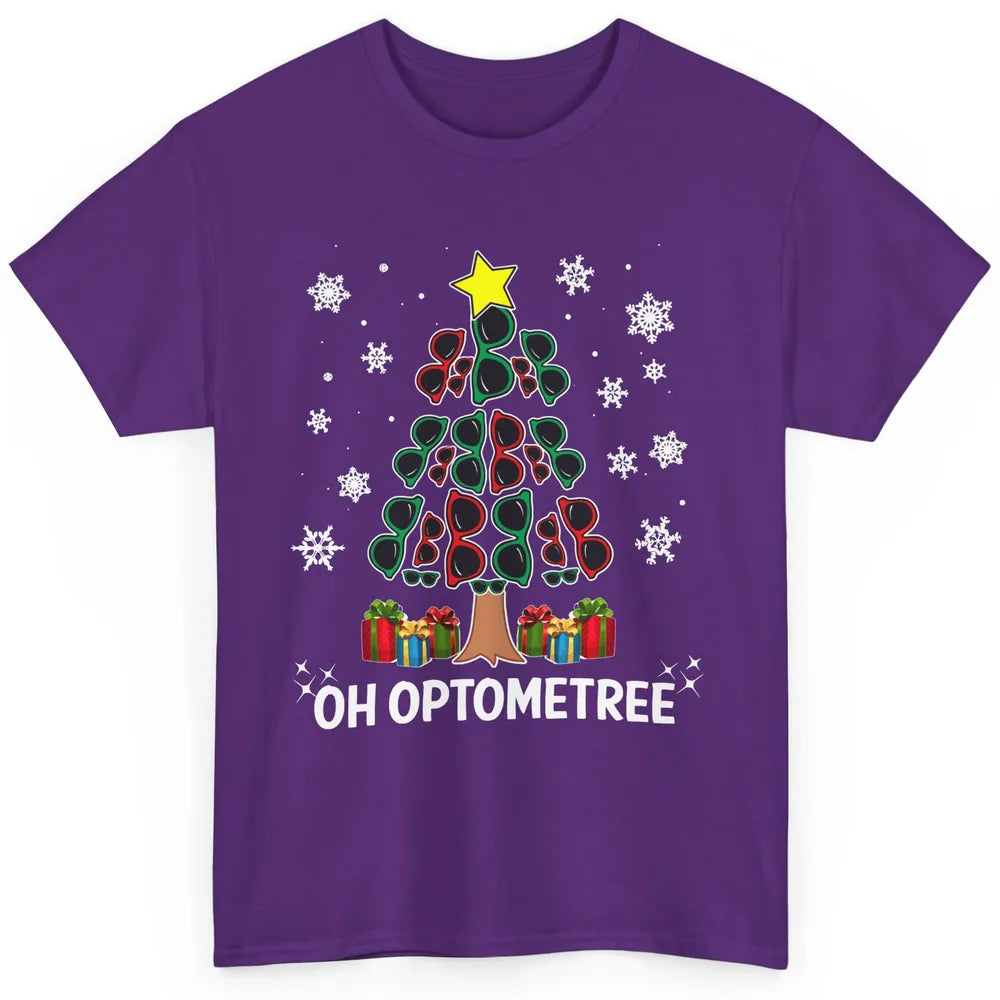 Glasses Christmas Tree Oh Optometree Optometry Optician Gift Classic Unisex T-Shirt