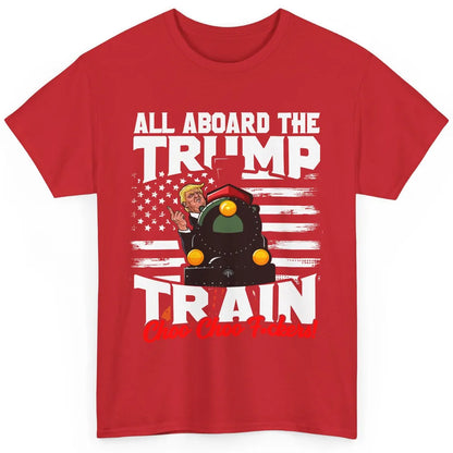 US Flag Trump Return All Abroad The Trump Train Anti Liberal Classic Unisex T-Shirt