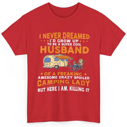 Cool Husband of An Awesome Camping Lady Happy Campers Classic Unisex T-Shirt