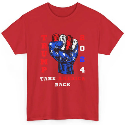 Take America Back 2024 Funny Vote Trump Republicans Vote Classic Unisex T-Shirt