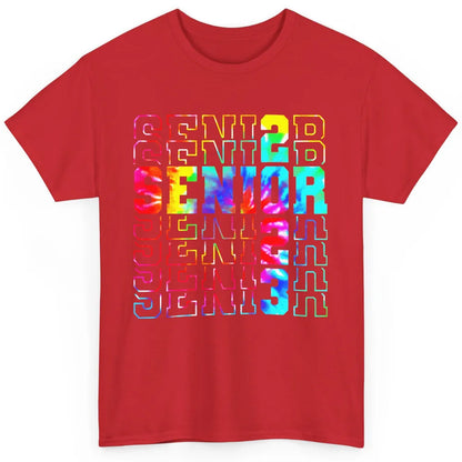 Tie Dye Senior 2023 Class Of 2023 Graduate Bachelor Gift Classic Unisex T-Shirt