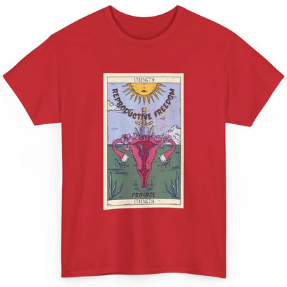 1973 Pro Roe Feminist Strength Tarot Card Mystical Halloween Classic Unisex T-Shirt