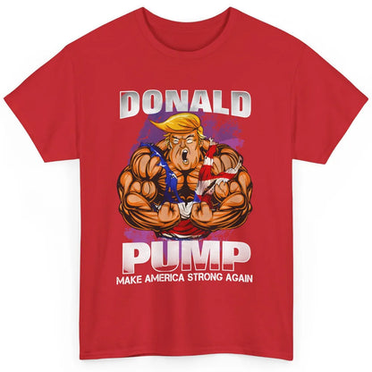 Donald Pump Weightlifter Make America Swole Again Trump 2024 Classic Unisex T-Shirt