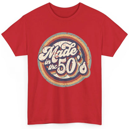 Retro Vintage Made In The 50's 1950s Born Birthday Day Gift Classic Unisex T-Shirt