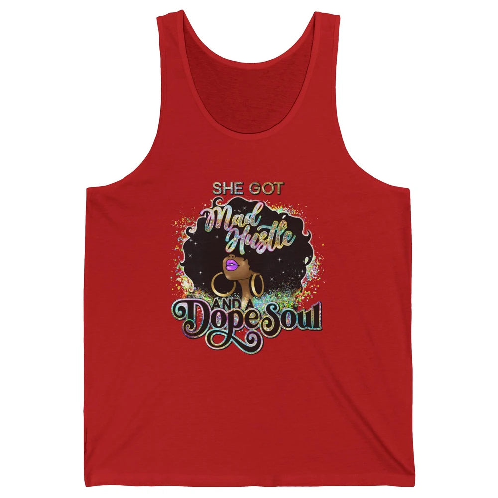 Black Girl She Got A Dope Soul Afro Women Christian Belief Unisex Jersey Tank