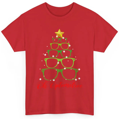 Glasses Christmas Tree Oh Optometree Optometry Optician Gift Classic Unisex T-Shirt