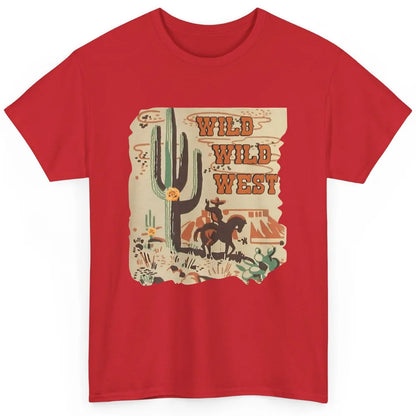 Wild West Cowboy Cactus Rodeo Western Retro Horse Vintage Classic Unisex T-Shirt