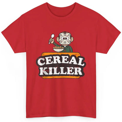 Funny Cereal Killer Food Pun Humor Halloween Spooky Season Classic Unisex T-Shirt