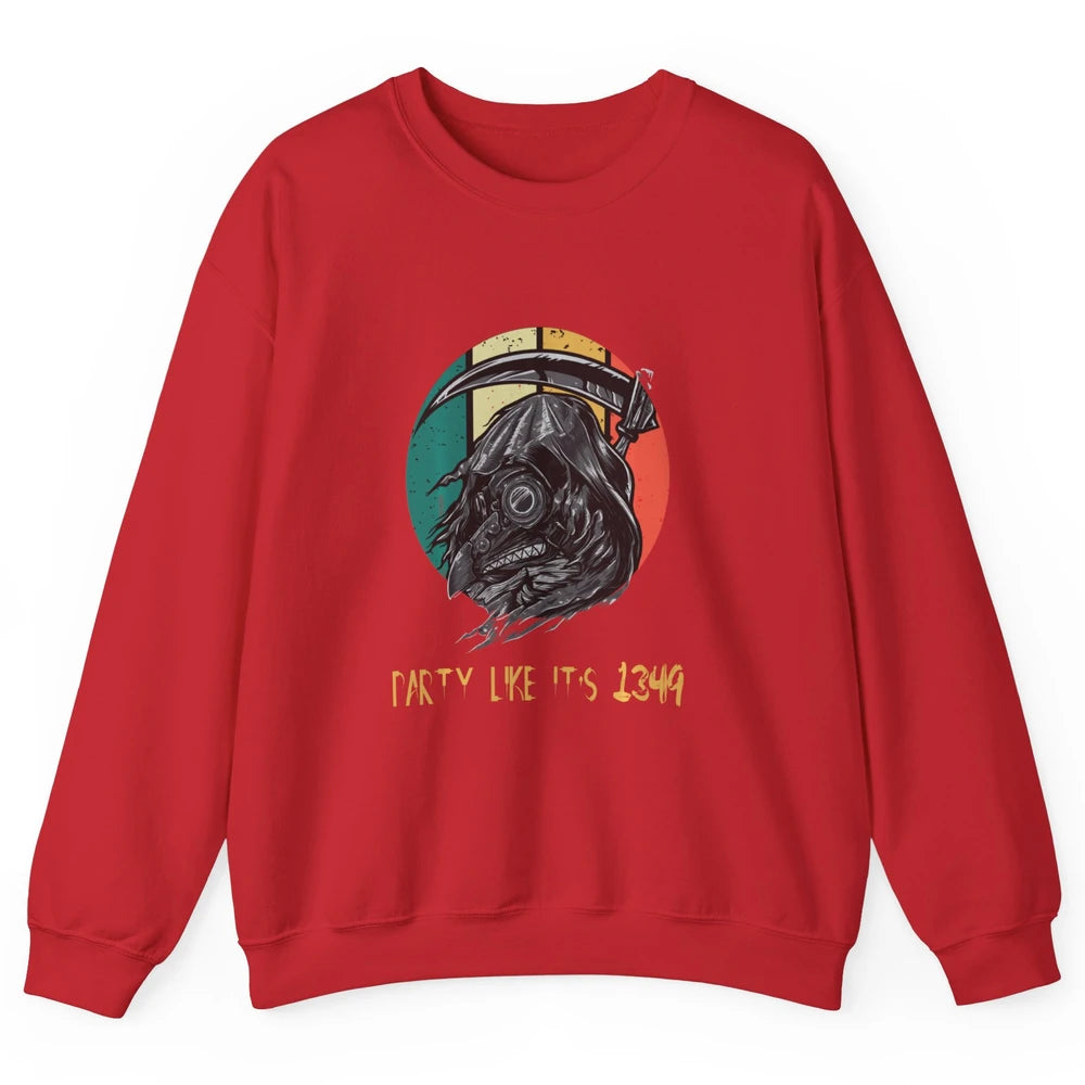 World Scary Doctor Medieval Plague Halloween Spooky Season Unisex Crewneck Sweatshirt