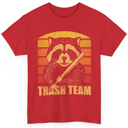 Vintage Raccoon Trash Team Trashed Panda Lovers Gift Classic Unisex T-Shirt