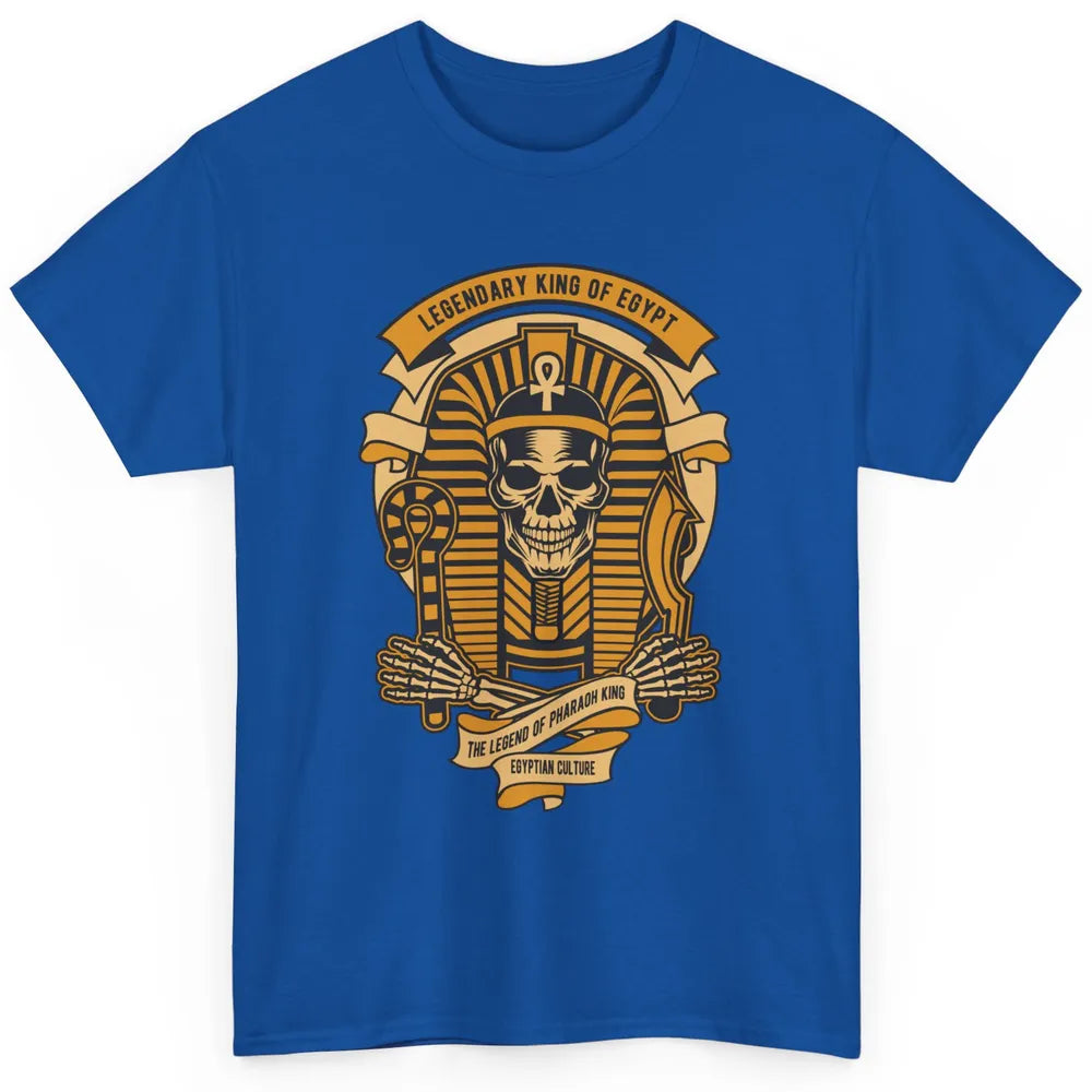 Ancient Egyptian Pyramid Golden King Tut Pharaoh Tutankhamun Classic Unisex T-Shirt