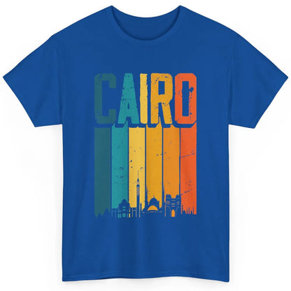 Ancient Pyramids Mystery Cairo Egypt Egyptian Sunset Skyline Classic Unisex T-Shirt