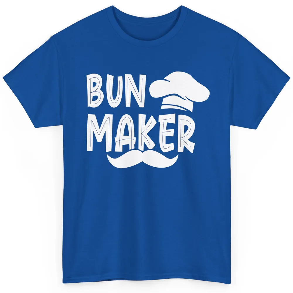 Bun Maker Bun Baker Pregnancy Announcement Baby Reveal Gift Classic Unisex T-Shirt