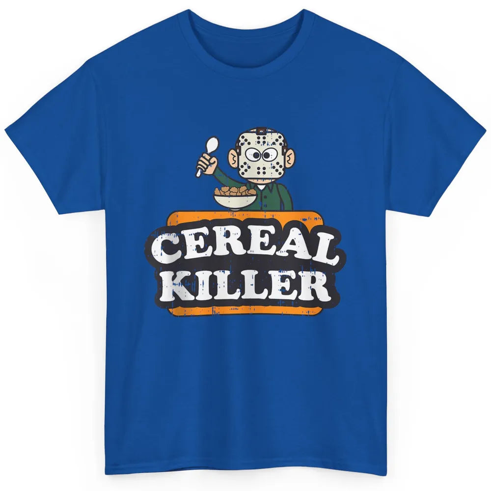 Funny Cereal Killer Food Pun Humor Halloween Spooky Season Classic Unisex T-Shirt