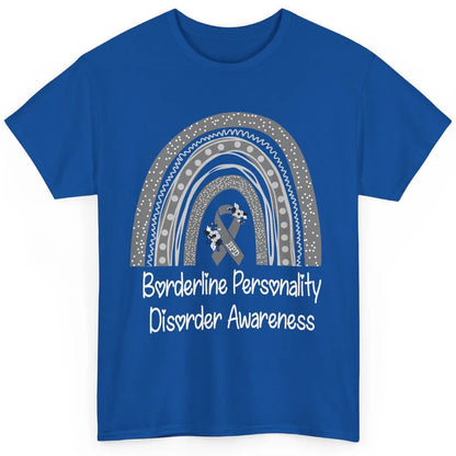 Borderline Personality Disorder Awareness BPD Gray Rainbow Classic Unisex T-Shirt