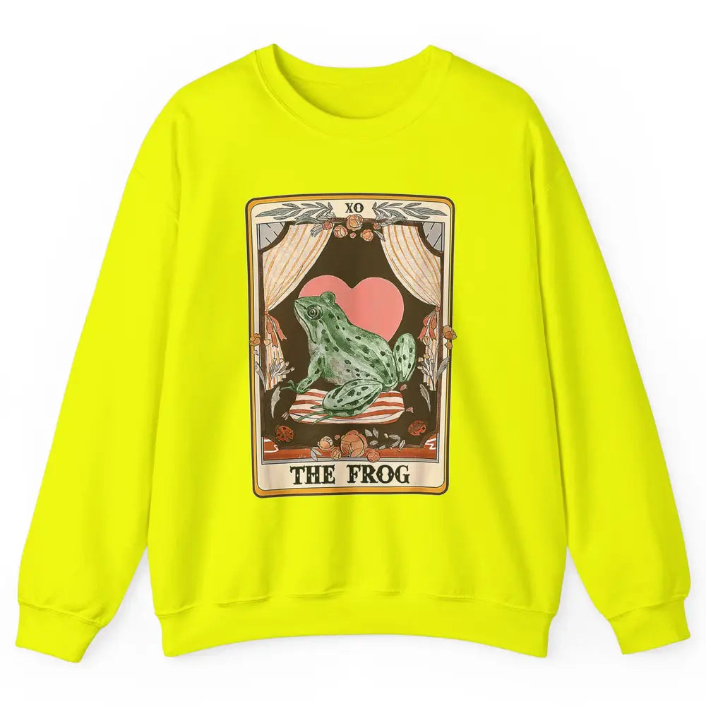 The Ginger Tarot Card Ginger Tabby Cat Ginger Cat Halloween Unisex Crewneck Sweatshirt