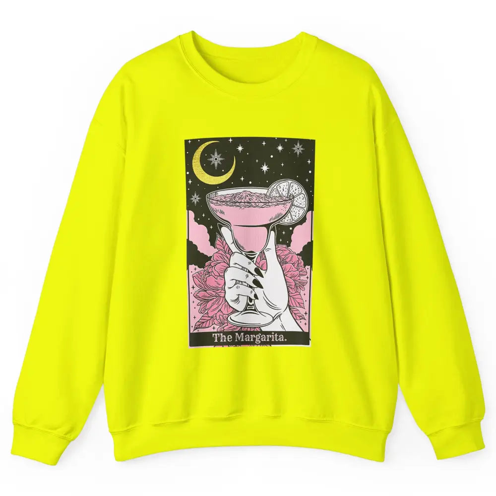 The Margarita Tarot Card Drink Wine Western Cowboy Cowgirl Unisex Crewneck Sweatshirt