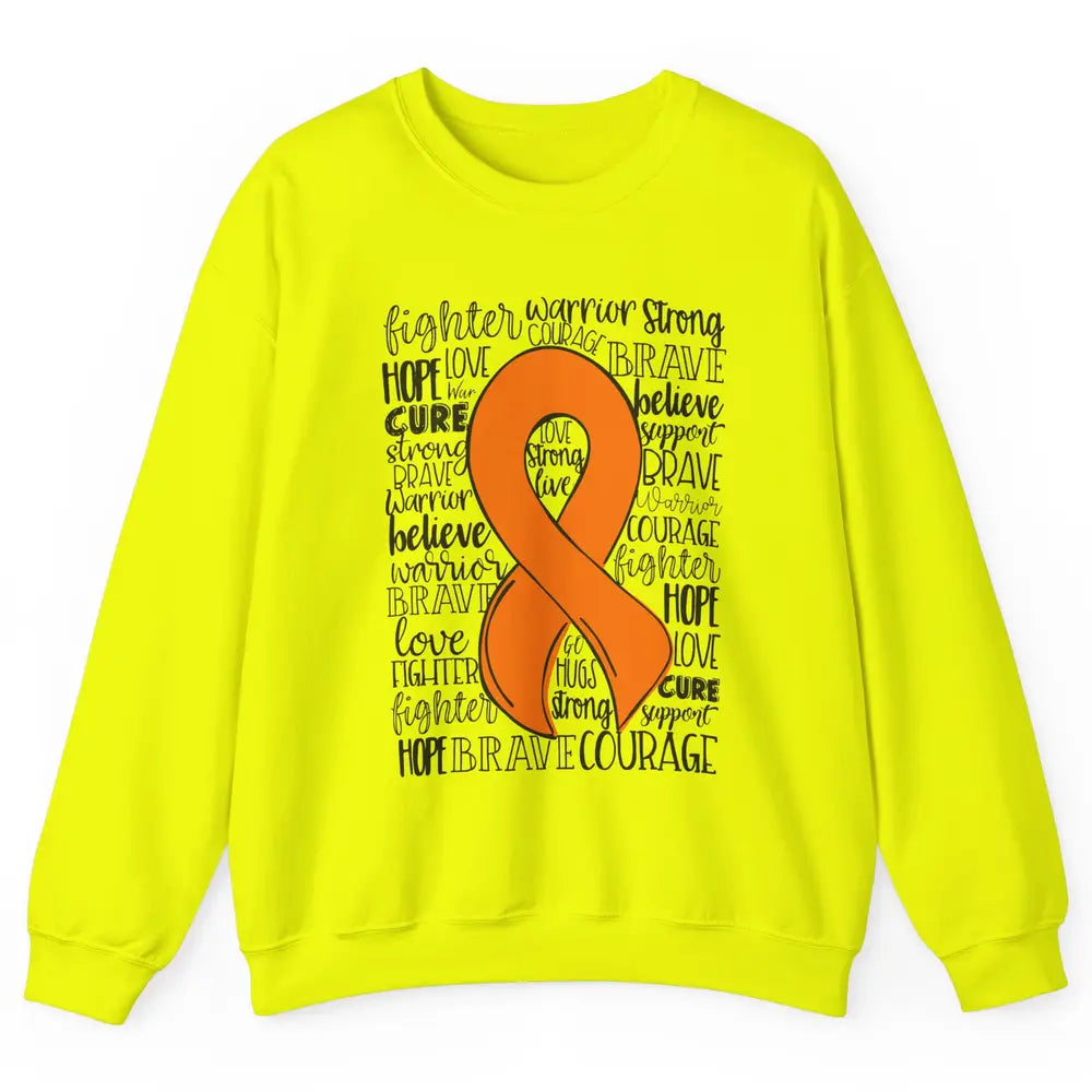 Amplified Musculoskeletal Pain Syndrome AMPS Hope Love Cure Unisex Crewneck Sweatshirt