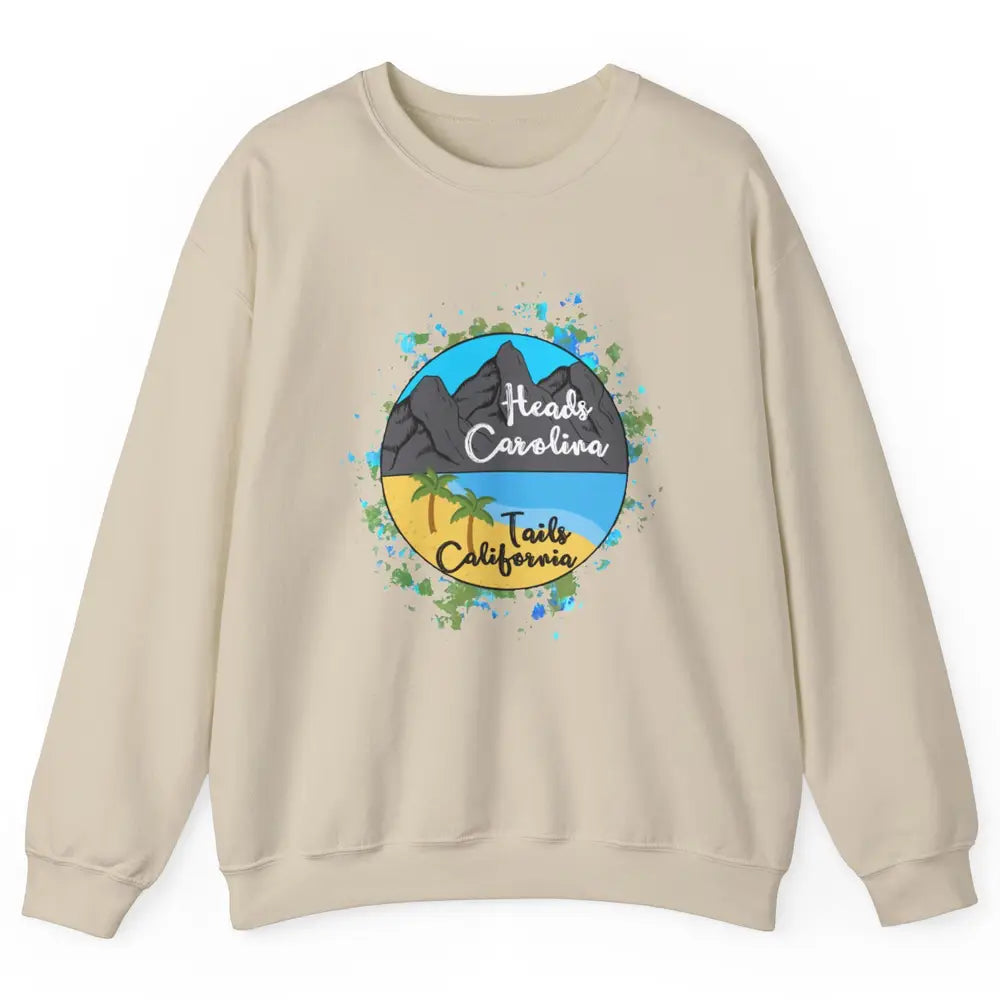 Vintage Heads Carolina Tail California Western Country Music Unisex Crewneck Sweatshirt