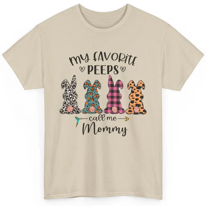 Easter Mom My Favorite Peeps Calls Me Mommy Easter Bunny Classic Unisex T-Shirt