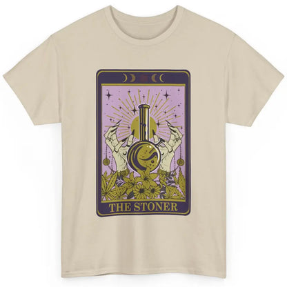 Vintage Witch The Stoner Tarot Card Weed Cannabis Marijuana Classic Unisex T-Shirt