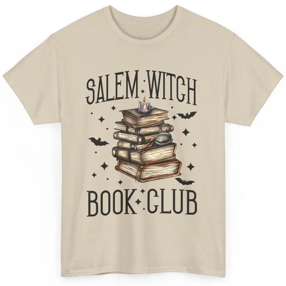 Retro Halloween Salem Witch Book Club Booknerd Reading Lover Classic Unisex T-Shirt