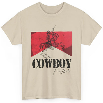 Skeleton Cowboy Killer Howdy Western Country Cowgirl Gift Classic Unisex T-Shirt