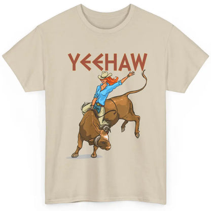 Cowboy Yeehaw Hold Your Horses Western Cowgirls Wild West Classic Unisex T-Shirt