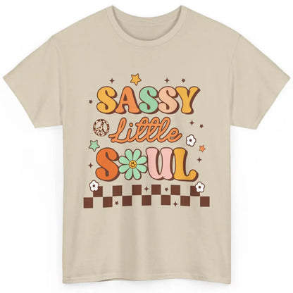 Sassy Little Soul Retro 60s Groovy Hippie Daisy Peace Boho Classic Unisex T-Shirt