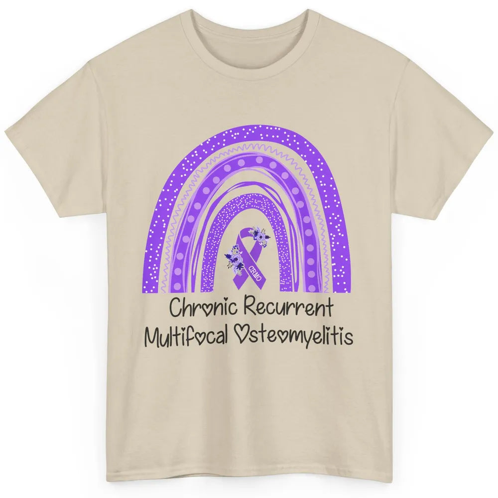 Chronic Recurrent Multifocal Osteomyelitis CRMO Rainbow Classic Unisex T-Shirt