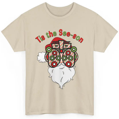 Funny Optometrist Santa Phoropter Tis The See-son Christmas Classic Unisex T-Shirt