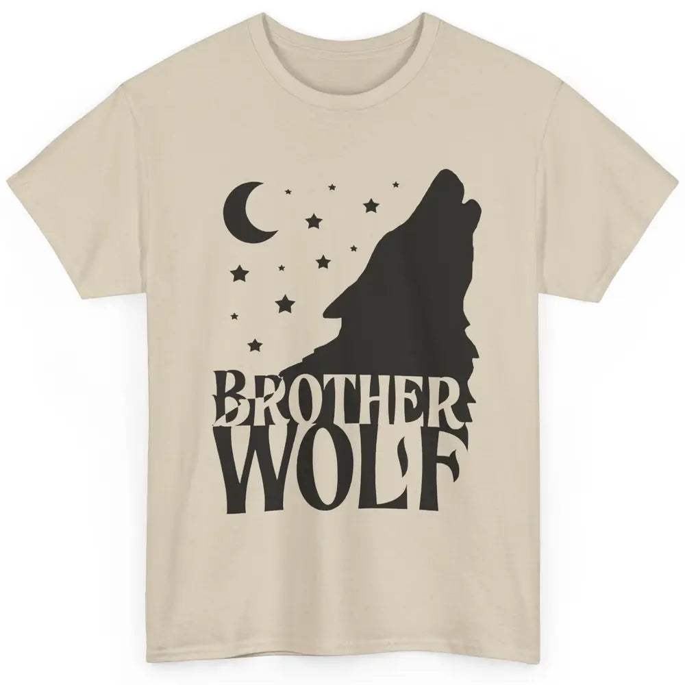 Brother Wolf Wolf Pack Wolf Family Matching Family Outfit Classic Unisex T-Shirt